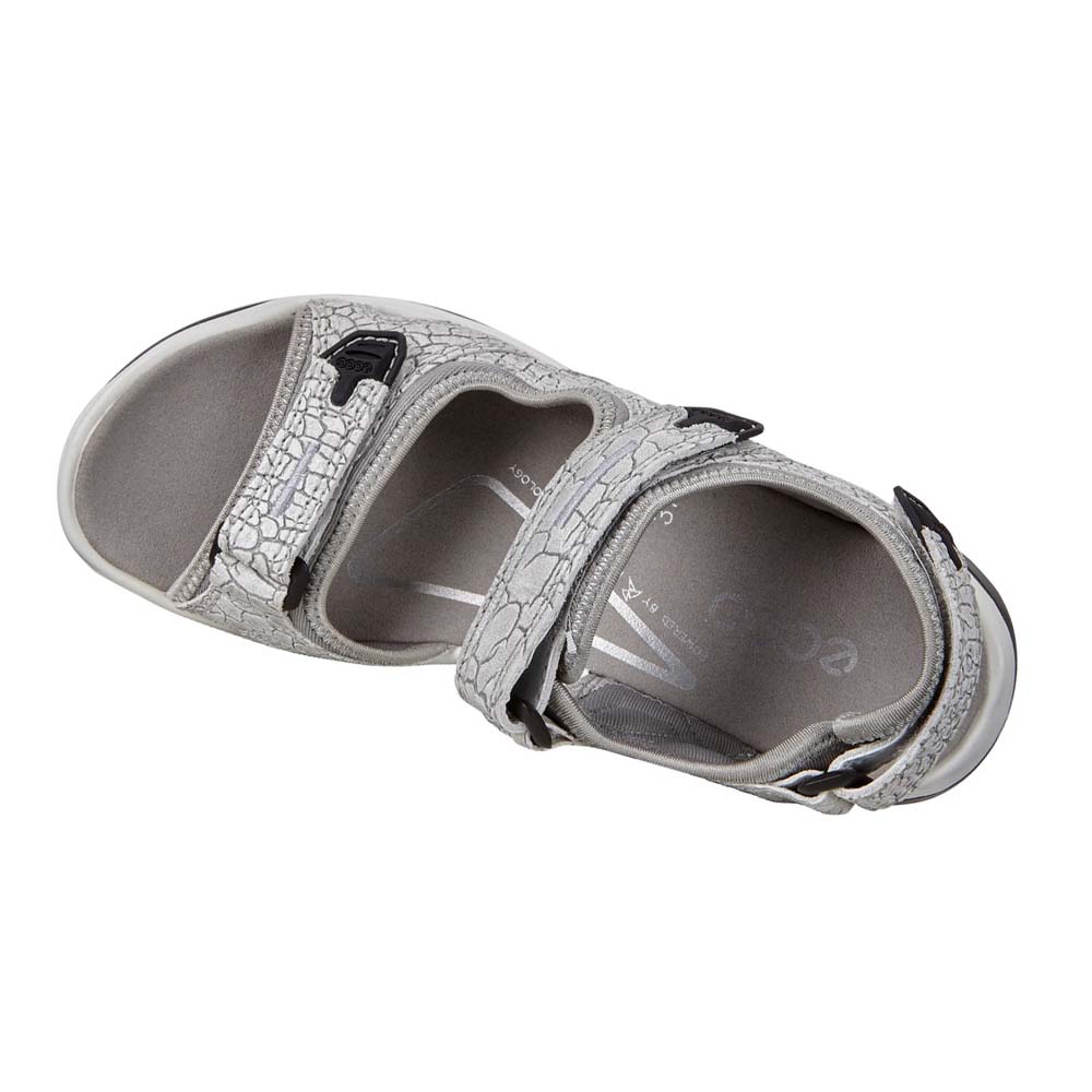 Ecco Yucatan Sandaler Dam Silver | SE 198VRW